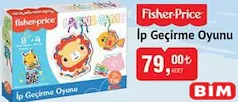 FİSHER PRİCE İP GEÇİRME OYUNU